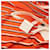 Sciarpa in seta Orange Hermès Triangular H Au Galop Arancione  - vista 4