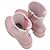 Rosa Moncler Absatz-Gummiregenstiefel Größe 38 Pink - Ansicht 3