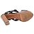 Hermès Sandalias de plataforma en charol negro Hermes Talla 37 - vista 5