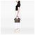 Borsa Satchel Gucci Medium GG Crystal Charm Beige - vista 6