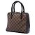 Borsa Louis Vuitton Damier Ebene Brera marrone - vista 2