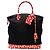 Borsa Black Louis Vuitton Yayoi Kusama Monogram Lockit Vertical Dots Infinity MM Nero