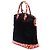 Borsa Black Louis Vuitton Yayoi Kusama Monogram Lockit Vertical Dots Infinity MM Nero - vista 2