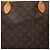 Borsa Tote Louis Vuitton Monogram Neverfull MM marrone - vista 6