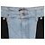 Thierry Mugler Vaqueros bitono Mugler Light Wash & Black Talla US 27 Azul - vista 5