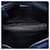 Clutch Prada Vitello Daino blu - vista 5