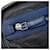Clutch Prada Vitello Daino blu - vista 9