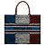 Book Tote Dior Large French Flag Blu