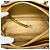 Tote Chanel Medium Crinkled Patent Luxe Ligne Gold D'oro - vista 4