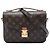 Borsa Louis Vuitton Monogram Pochette Metis marrone