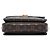 Borsa Louis Vuitton Monogram Pochette Metis marrone - vista 3