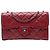 Borsa a tracolla Chanel Citizen Zip in agnello trapuntato rosso, piccola