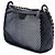 Clutch Chanel CC in mesh e agnello lucido con borsa a tracolla con catena nera Nero - vista 2