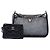 Clutch Chanel CC in mesh e agnello lucido con borsa a tracolla con catena nera Nero - vista 7