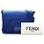 Borsa a tracolla Blue Fendi FF Lock - vista 10
