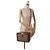 Borsa satchel Gucci GG Supreme Azalea Box marrone - vista 12