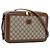 Borsa satchel Gucci GG Supreme Azalea Box marrone - vista 2