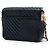 Borsa Minaudière Rock The Corners in pelle di vitello Chevron CC nera Chanel Nero - vista 2