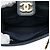 Borsa Minaudière Rock The Corners in pelle di vitello Chevron CC nera Chanel Nero - vista 4