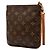 Clutch Louis Vuitton Monogram Partition marrone - vista 2