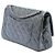 Borsa a tracolla Chanel Reissue 2.55 Double Flap 226 in vernice trapuntata verde - vista 2