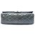 Borsa a tracolla Chanel Reissue 2.55 Double Flap 226 in vernice trapuntata verde - vista 3