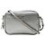 Bolsa de câmera Prada Mini Metallic Saffiano Lux prata