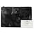 Clutch Prada Tessuto Camouflage Blu - vista 7