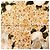 Sciarpa in seta Chanel Camellia Baroque dorata D'oro - vista 6