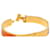 Pulsera Hermès Clic H en esmalte estrecho dorado PM  - vista 5