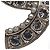 Collana con pendente Chanel CC in ottone con strass e perle finte argento - vista 10