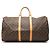 Borsa da viaggio Louis Vuitton Monogram Keepall 55 marrone