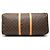 Borsa da viaggio Louis Vuitton Monogram Keepall 55 marrone - vista 3