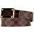Cinturón reversible Louis Vuitton Damier Ebene Inventeur marrón Castaño - vista 2