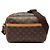 Borsa a tracolla Louis Vuitton Monogram Reporter PM marrone