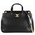 Borsa Chanel CC Caviar nera Nero