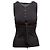 Top sin mangas Gucci negro y burdeos con ribete Web Talla US XS