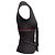 Top sin mangas Gucci negro y burdeos con ribete Web Talla US XS - vista 3