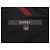 Top sin mangas Gucci negro y burdeos con ribete Web Talla US XS - vista 5