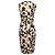 Ärmelloses Givenchy Kleid mit geometrischem Print in Braun & Multicolour Größe US M - Ansicht 3