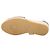 Sandali con zeppa espadrilles Gucci GG in denim Medium Wash & Cream Taglia 38.5 Blu - vista 5