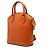 Borsa a mano verticale Louis Vuitton Nomade Lockit Arancione - vista 2