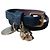 Bracciale in pelle con charm Skull Alexander McQueen Nero D'oro