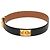 Hermès Medor Black Hermes 1994 Studded Gürtel Größe US XS Schwarz - Ansicht 4