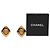 Orecchini a clip a forma di rombo placcati oro Gold Chanel CC D'oro - vista 4