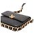 Borsa a tracolla Chanel Small Quilted Calfskin Framing Chain Flap Nera Nero - vista 8