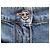 Jeans de pierna ancha CC Pocket Chanel en lavado medio Talla FR 40 Azul - vista 6