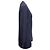Hermès Navy Hermes Cashmere V-Ausschnitt Longline Cardigan Größe FR 34 Blau - Ansicht 2