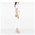 Borsa Chanel Mini Lambskin Paris Le19M Charming Top Handle Flap Satchel Gialla Giallo - vista 7