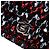 Borsa a tracolla Chanel Medium Classic Tweed con paillettes e doppia patta nera Nero - vista 6